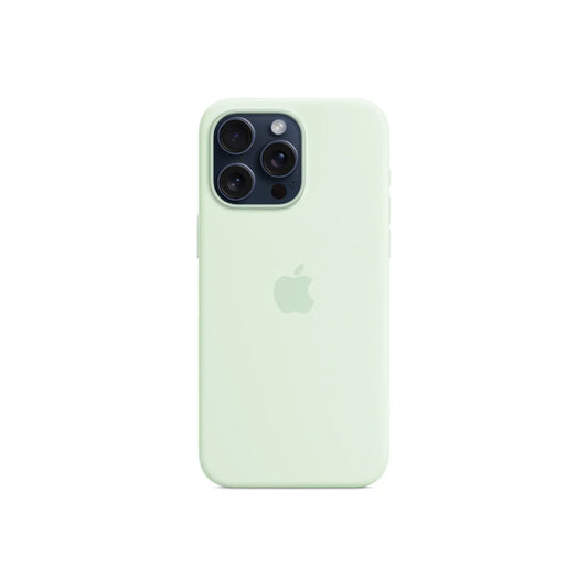iPhone 15 Pro Max Silicone Case sa MagSafe-om - Soft Mint - iSTYLE RS