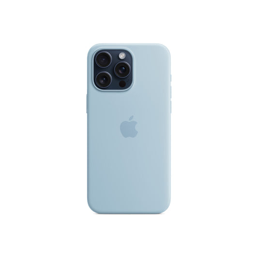 iPhone 15 Pro Max Silicone Case sa MagSafe-om - Light Blue - iSTYLE RS