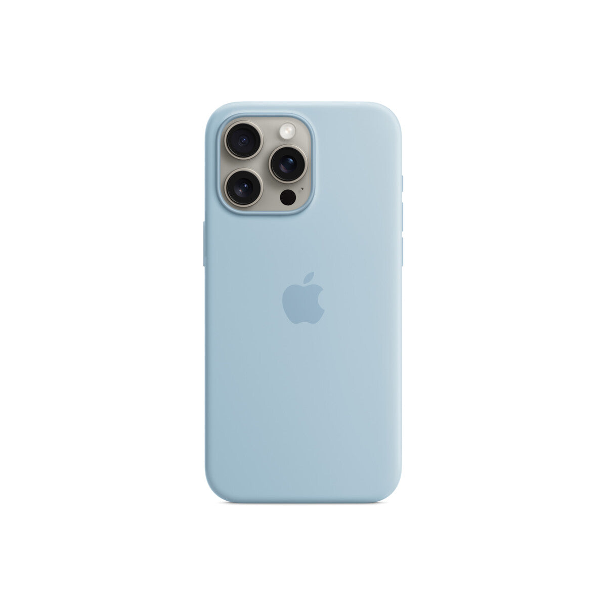 iPhone 15 Pro Max Silicone Case sa MagSafe-om - Light Blue - iSTYLE RS