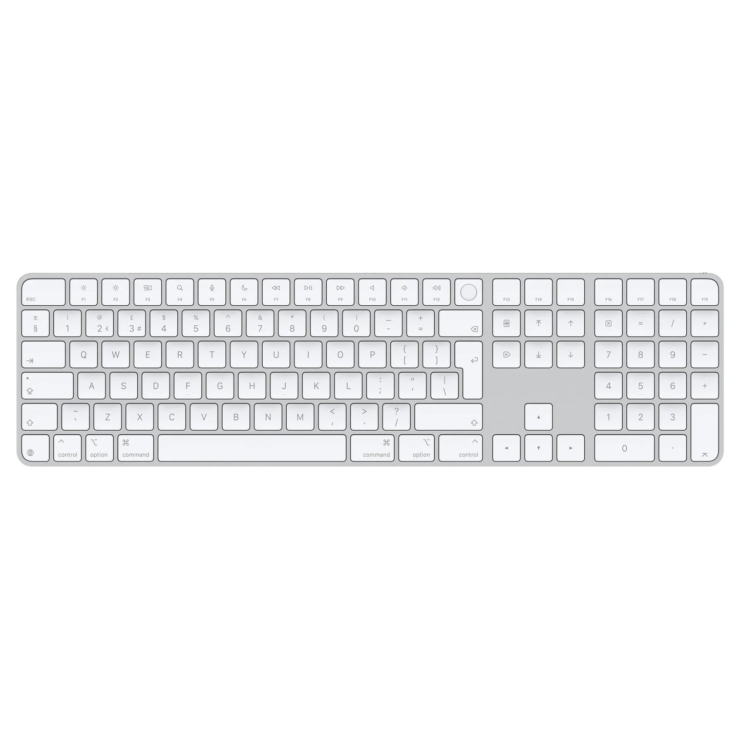 Magic Keyboard (USB-C) sa Touch ID-om i numeričkim tasterima (2024) - International English - iSTYLE RS