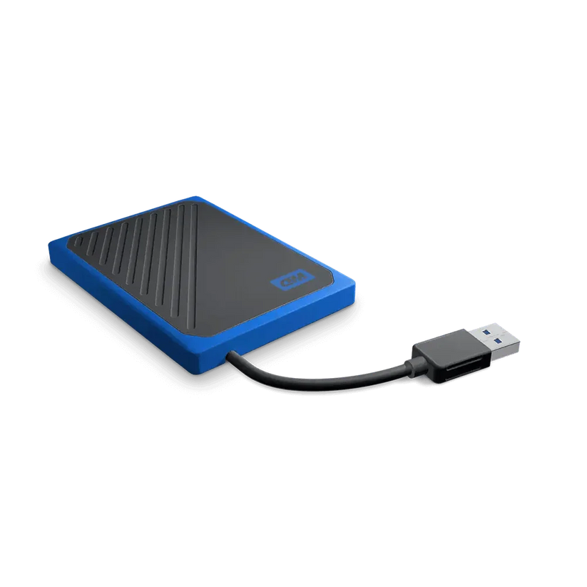 Western Digital My Passport Go - Blue - iSTYLE RS