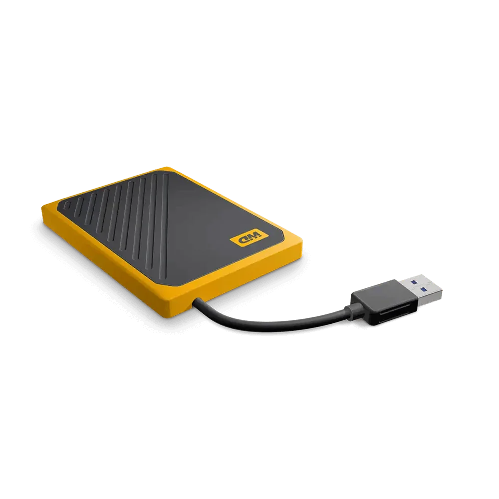 Western Digital My Passport Go - Yellow - iSTYLE RS