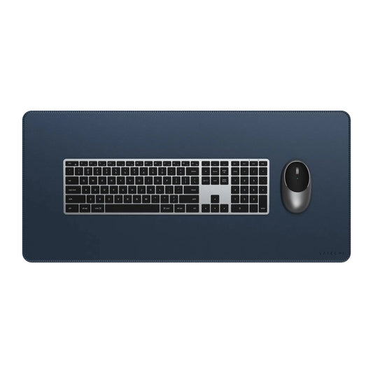 Satechi Vegan-Leather Premium Desk Mat - Blue - iSTYLE RS