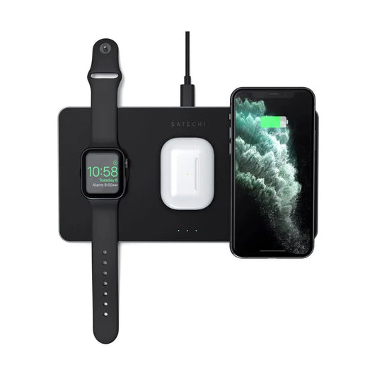 SATECHI TRIO WIRELESS CHARGER WITH MAGNETIC PAD - iSTYLE RS