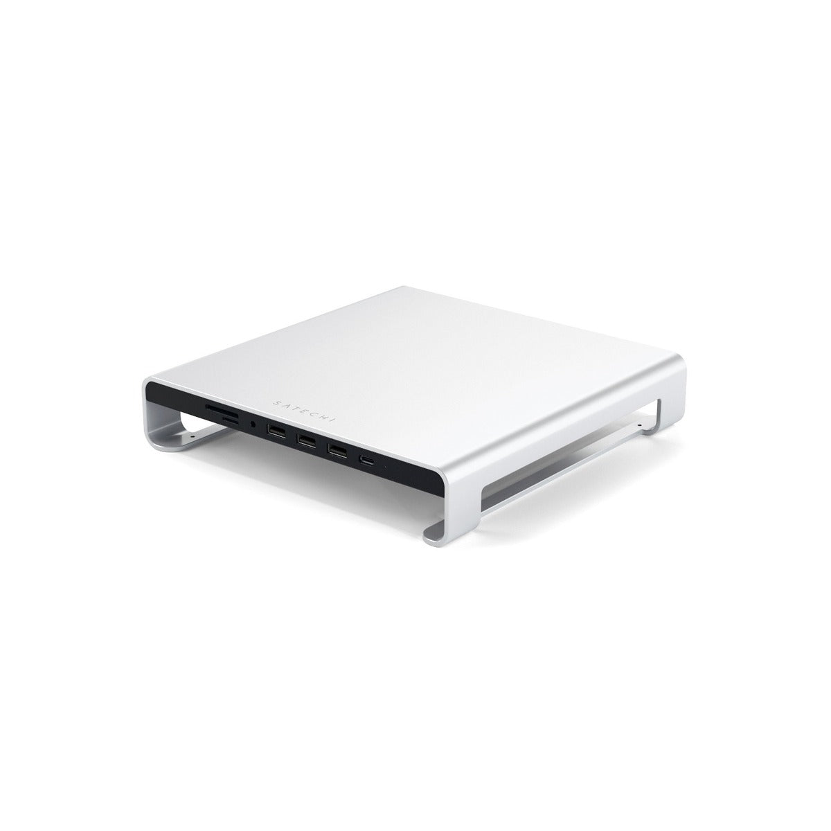 Satechi Aluminum Monitor Stand Hub za iMac - Silver - iSTYLE RS