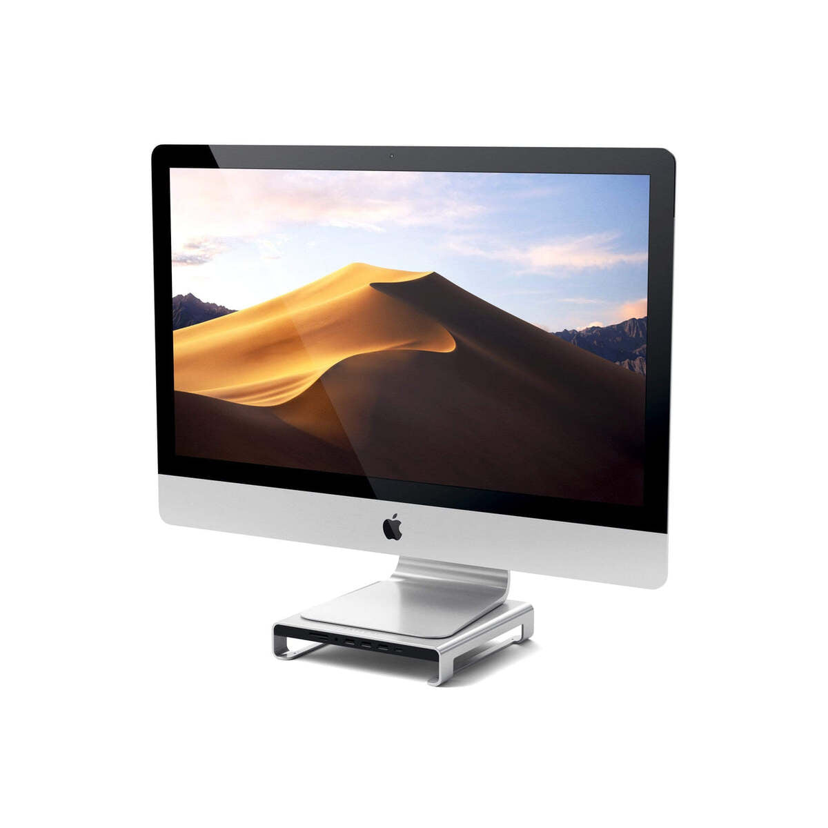 Satechi Aluminum Monitor Stand Hub za iMac - Silver - iSTYLE RS