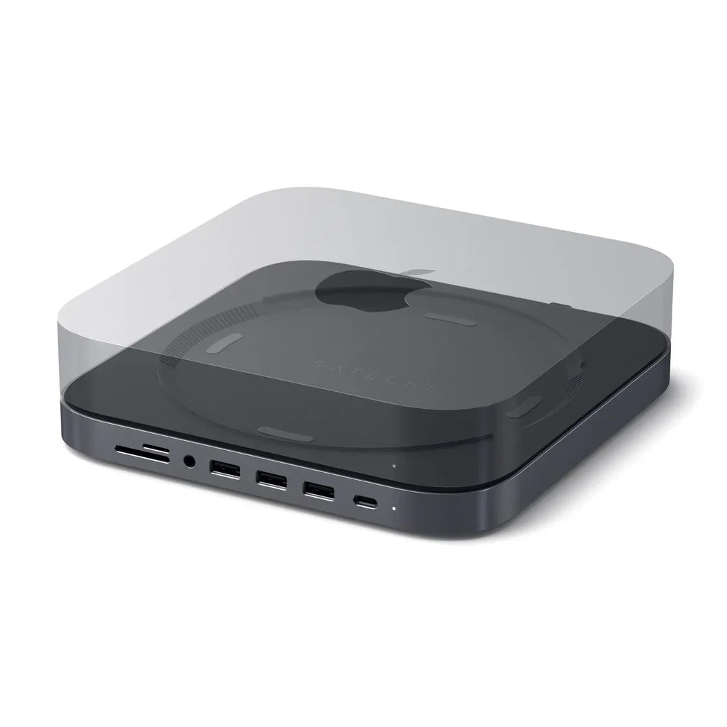 SATECHI TYPE-C ALUMINUM STAND & HUB FOR MAC MINI - iSTYLE RS