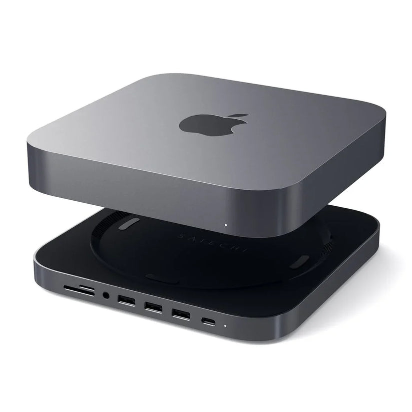 SATECHI TYPE-C ALUMINUM STAND & HUB FOR MAC MINI - iSTYLE RS