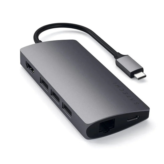 SATECHI TYPE-C MULTI-PORT ADAPTER 4K SA ETHERNET V2 - iSTYLE RS