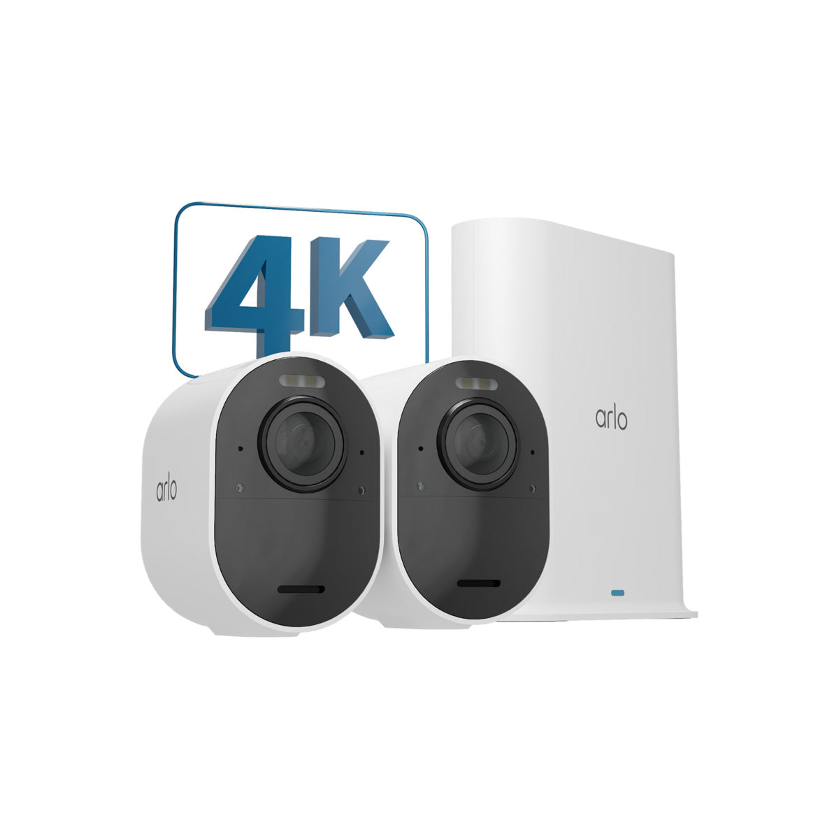Arlo Ultra 2 Outdoor Security Camera 2 Camera Kit - White - iSTYLE RS