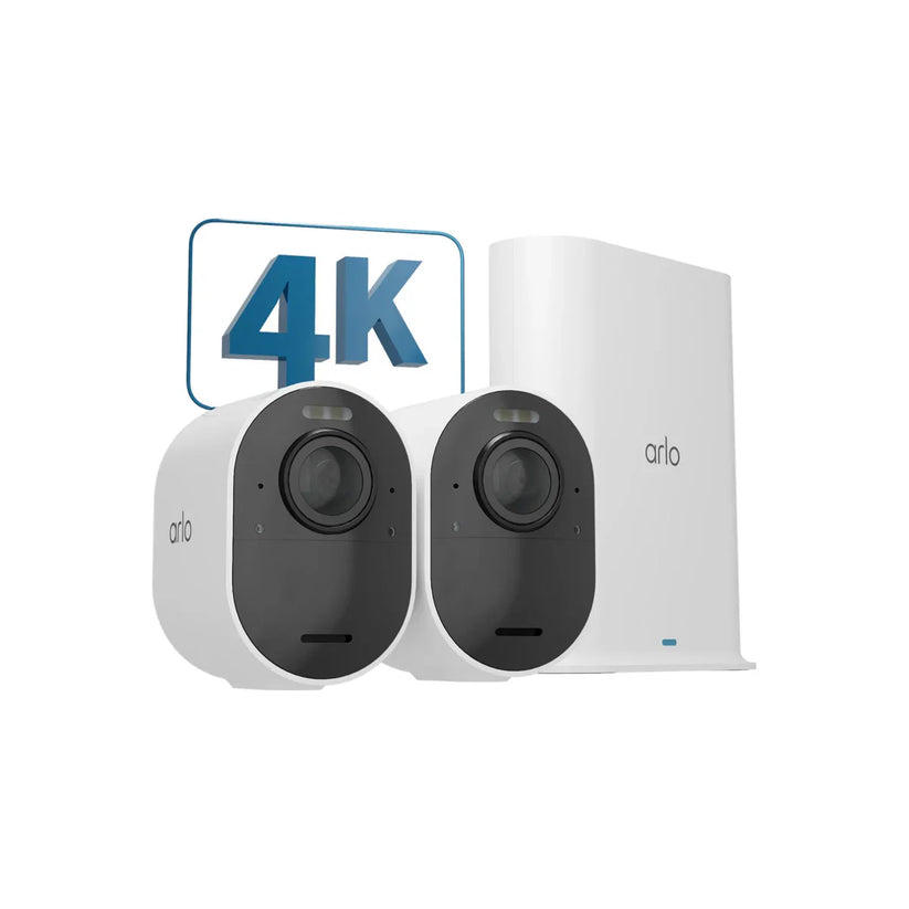 Arlo Ultra 2 Outdoor Security Camera 2 Camera Kit - White - iSTYLE RS