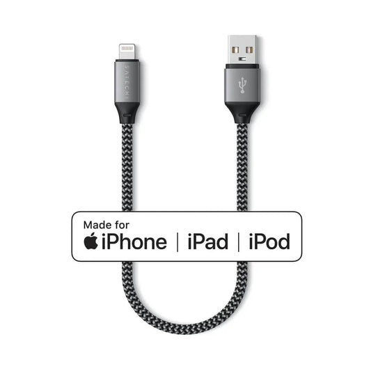 SATECHI USB-A TO LIGHTNING CABLE - 25CM - iSTYLE RS