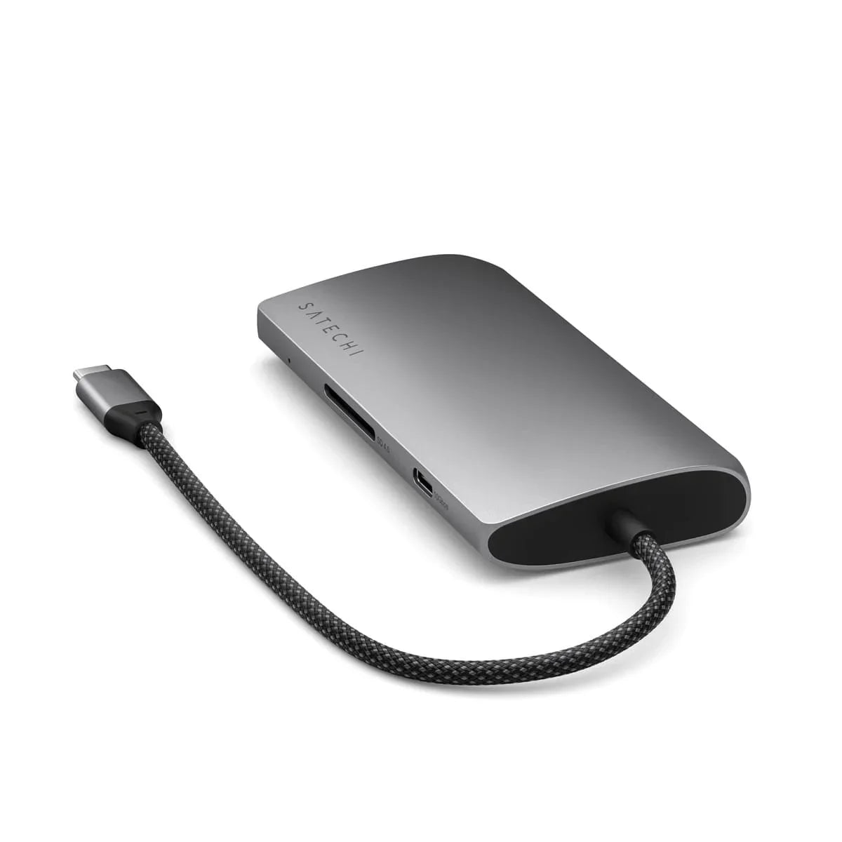 Satechi USB-C MultiPort Adapter 8K sa Ethernet V3 - Space Gray - iSTYLE RS