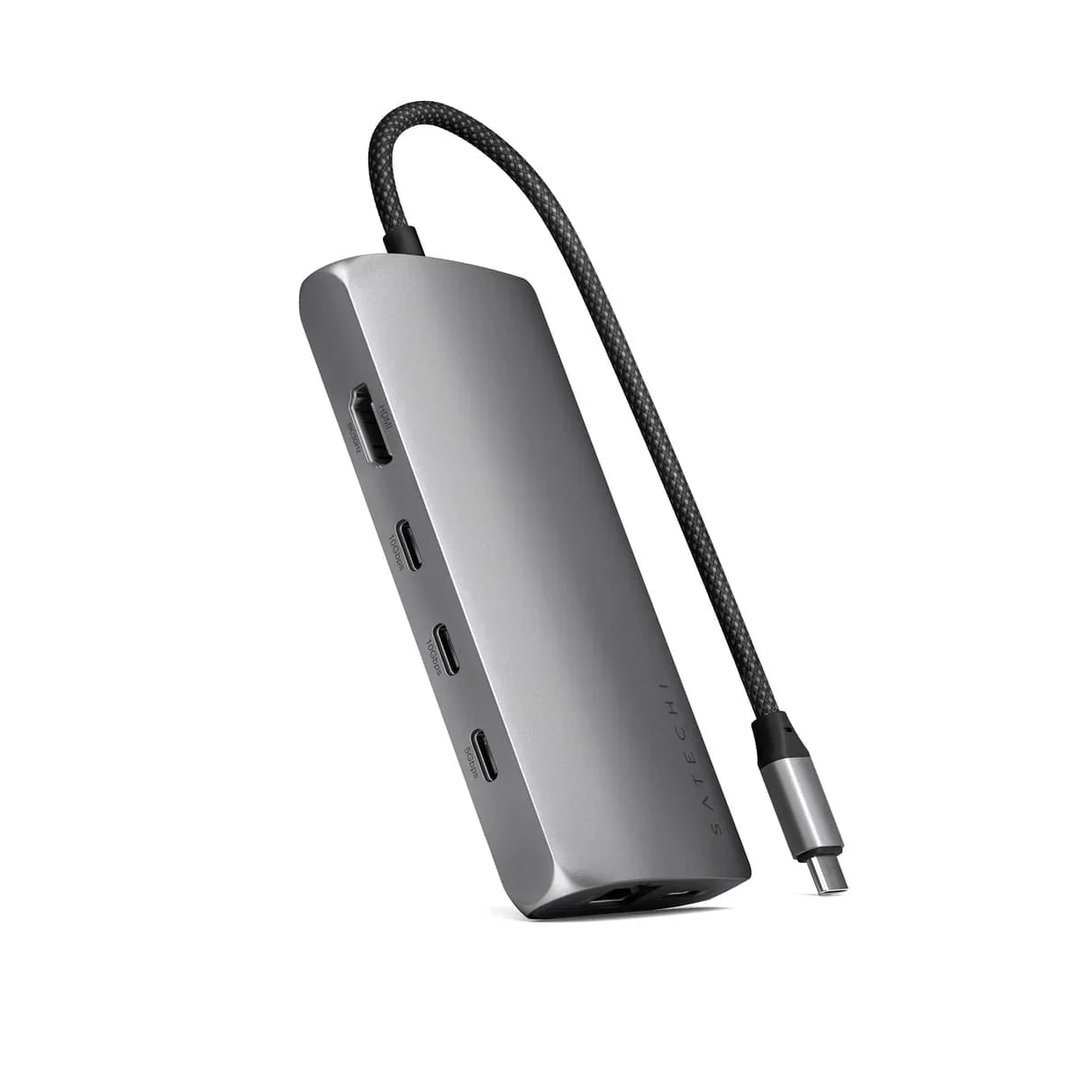 Satechi USB-C MultiPort Adapter 8K sa Ethernet V3 - Space Gray - iSTYLE RS