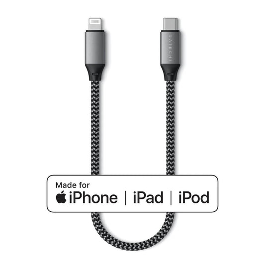 SATECHI USB-C TO LIGHTNING CABLE 25cm - iSTYLE RS
