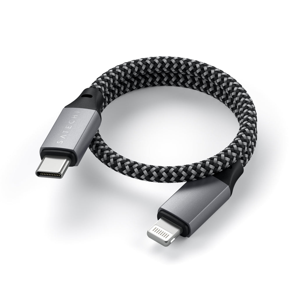SATECHI USB-C TO LIGHTNING CABLE 25cm - iSTYLE RS