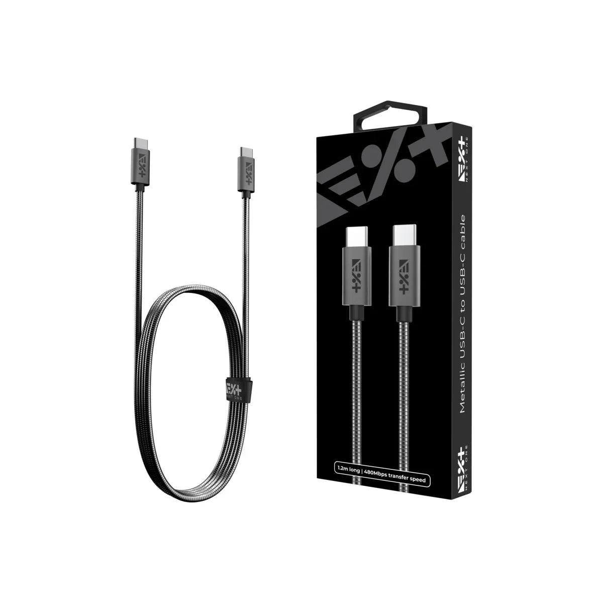NEXT ONE Metallic USB-C to USB-C Cable - iSTYLE RS