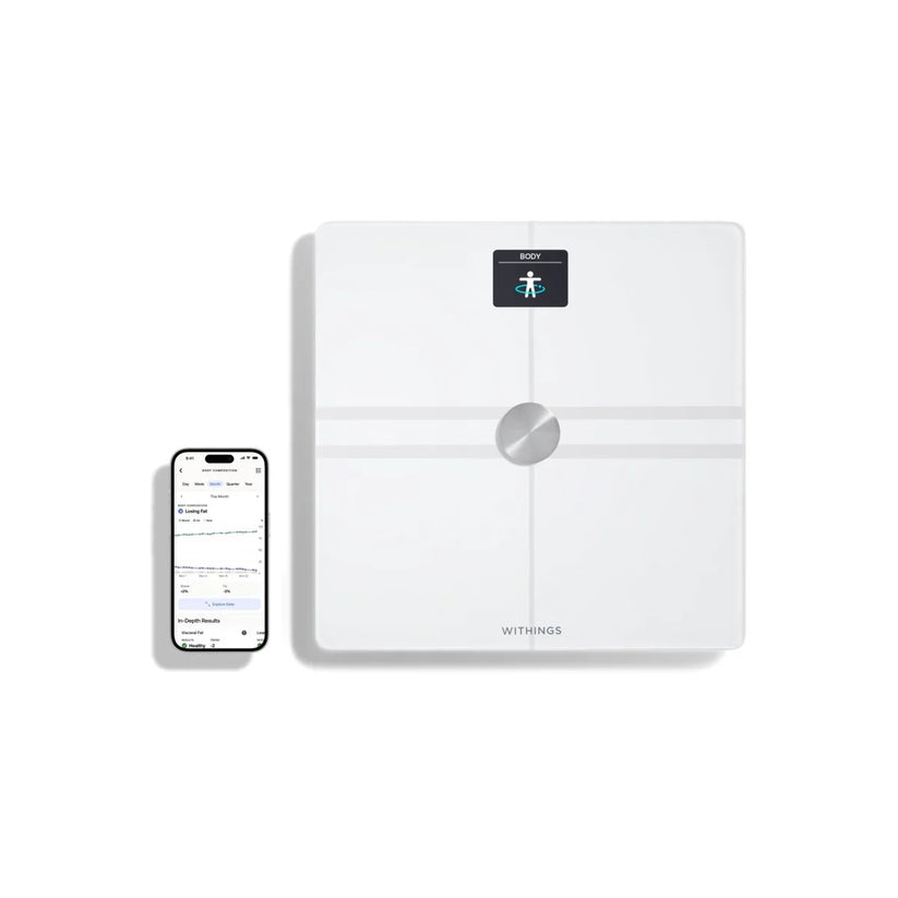 Withings Body Comp Complete Body Analysis Wi-Fi Scale - White - iSTYLE RS