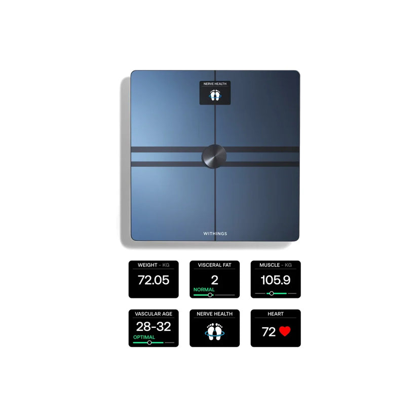 Withings Body Comp Complete Body Analysis Wi-Fi Scale - Black - iSTYLE RS
