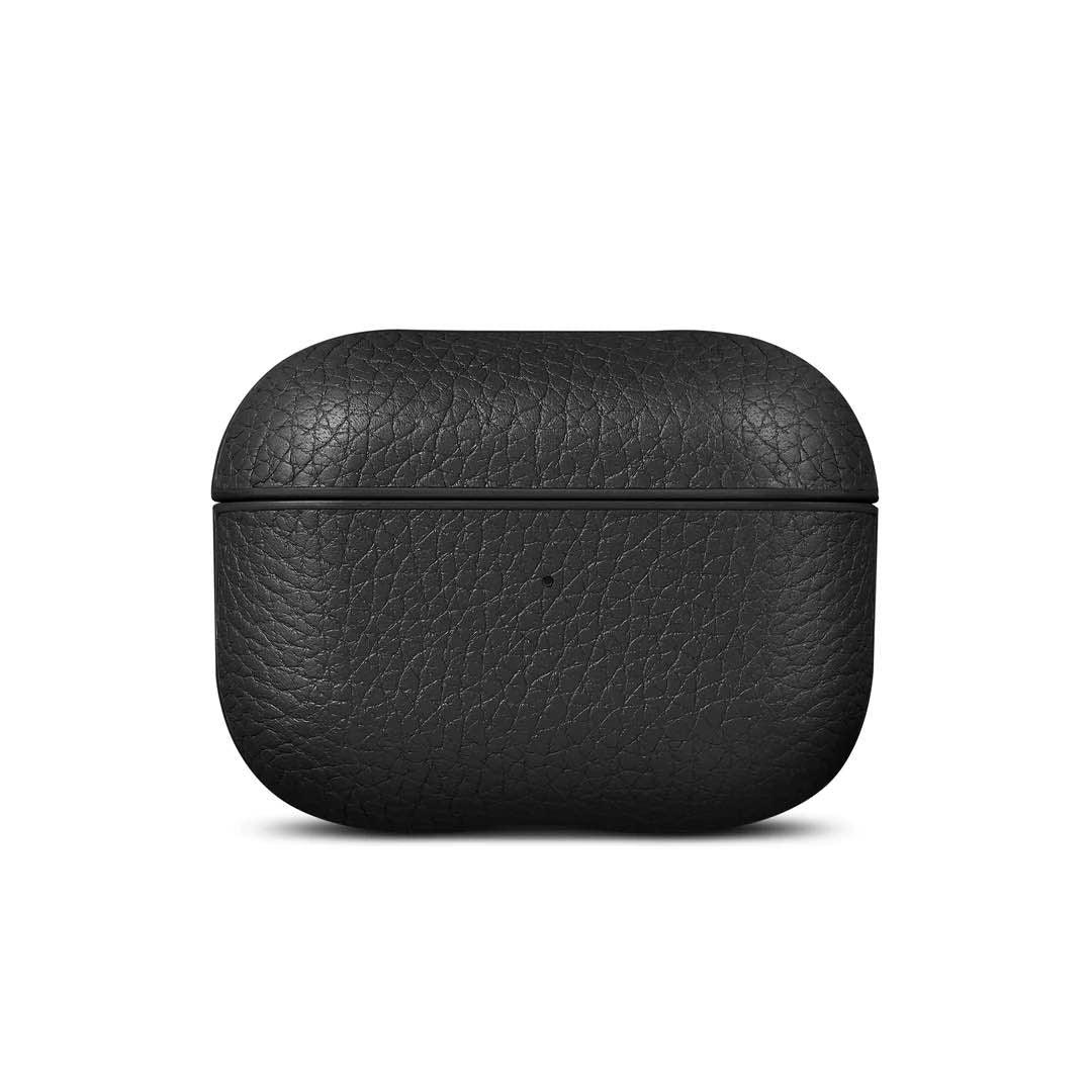 Leather Case for AirPods Pro (2nd gen) Black - iSTYLE RS