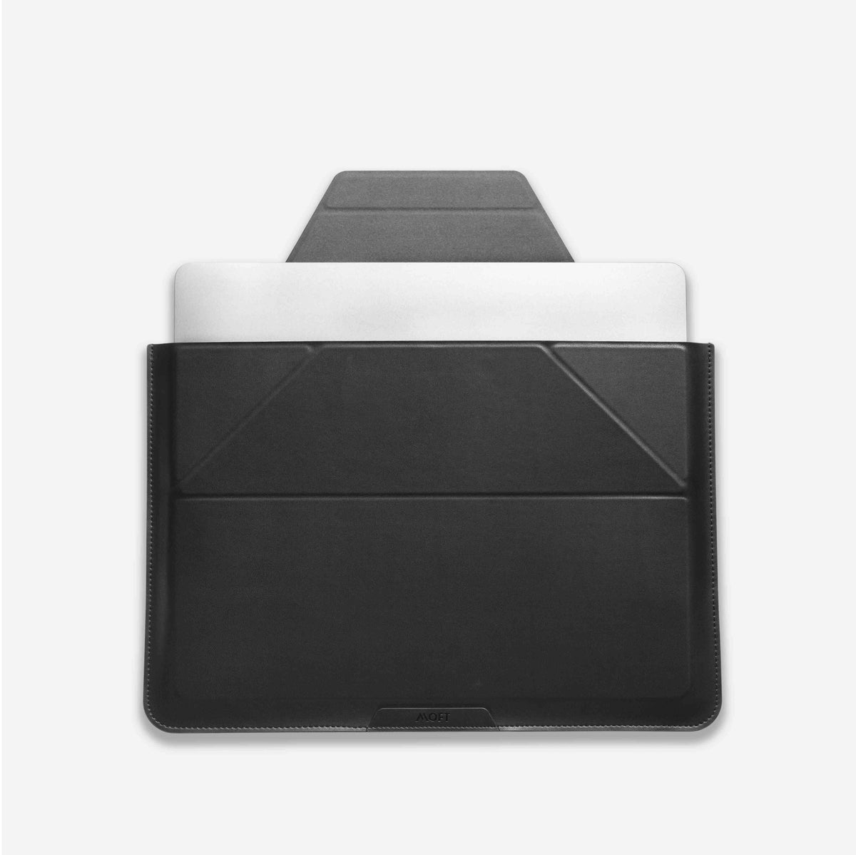 MOFT Laptop Carry Sleeve with Stand & Smart Storage for 13-inch Laptop for Work - Night Black