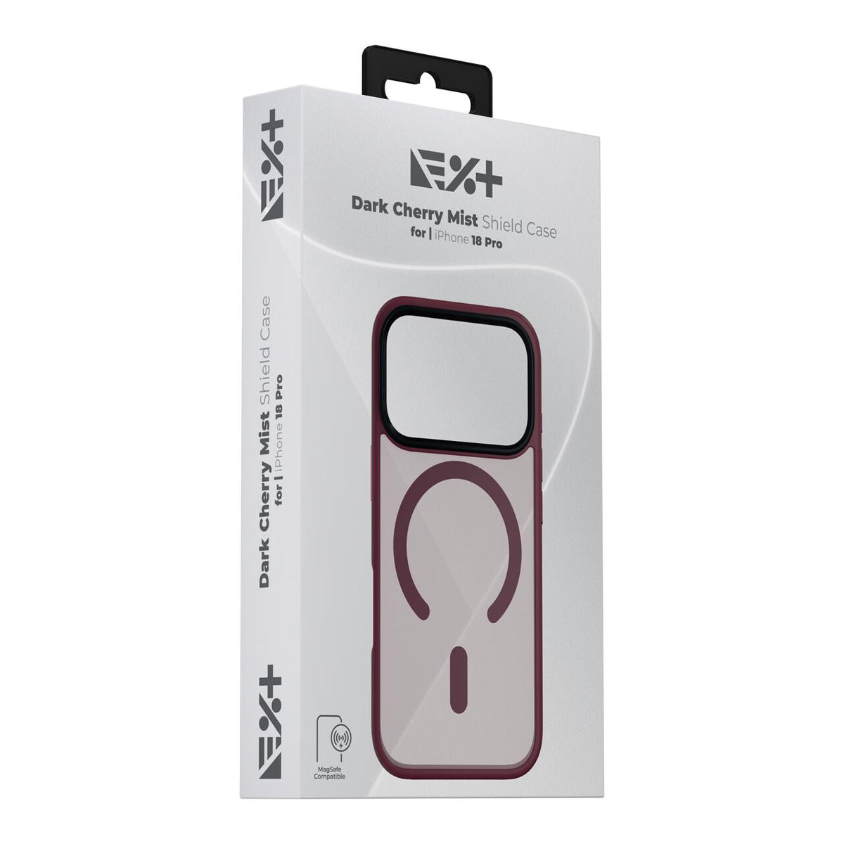 NOA Mist Shield MagSafe Compatible Case for iPhone 18 Pro | Dark Cherry