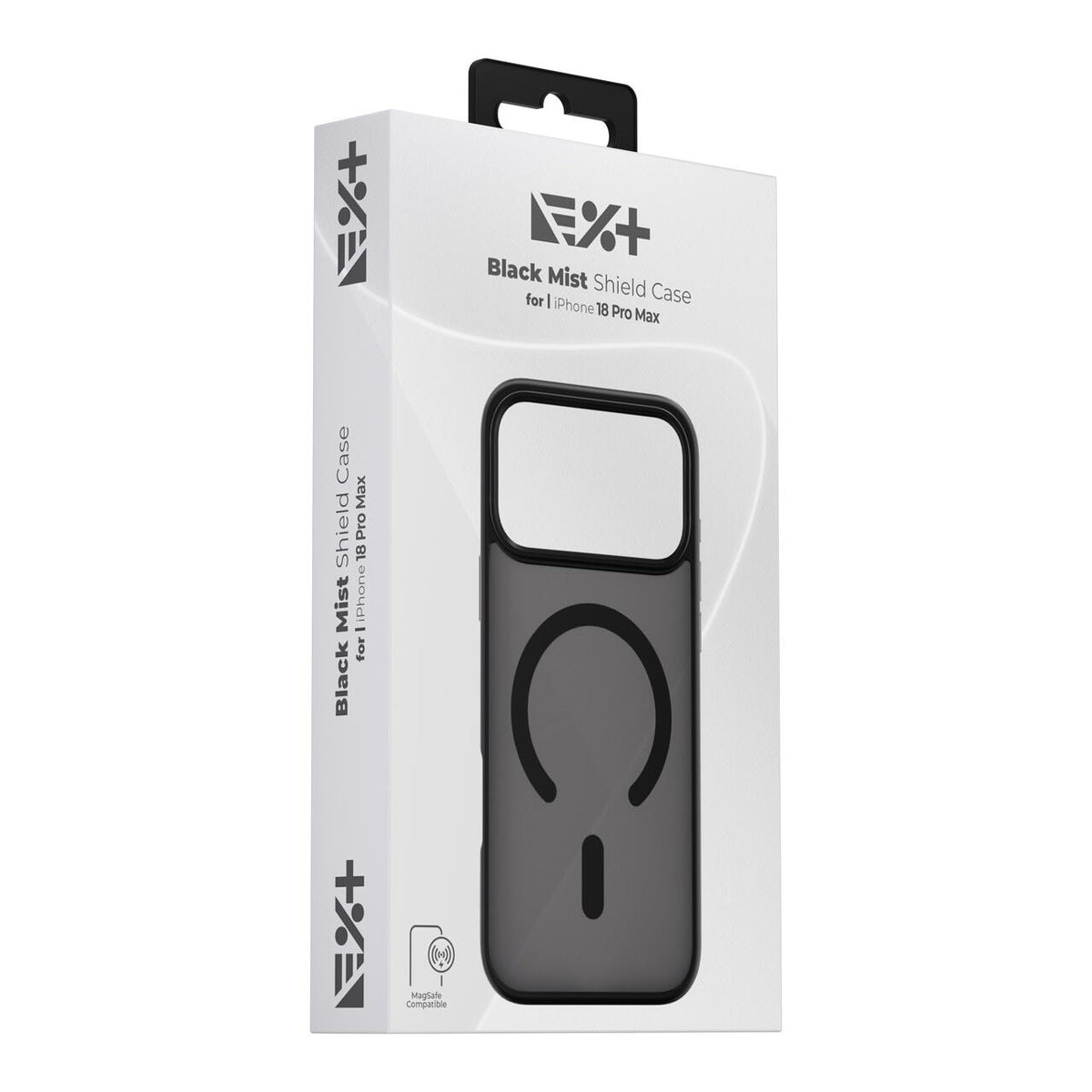 NOA Mist Shield MagSafe Compatible Case for iPhone 18 Pro Max | Black
