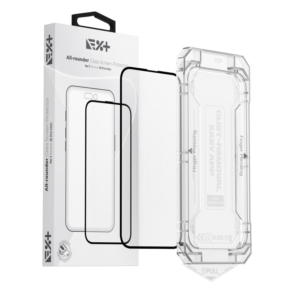 NOA All-Rounder Glass Screen Protector for iPhone 18 Pro Max