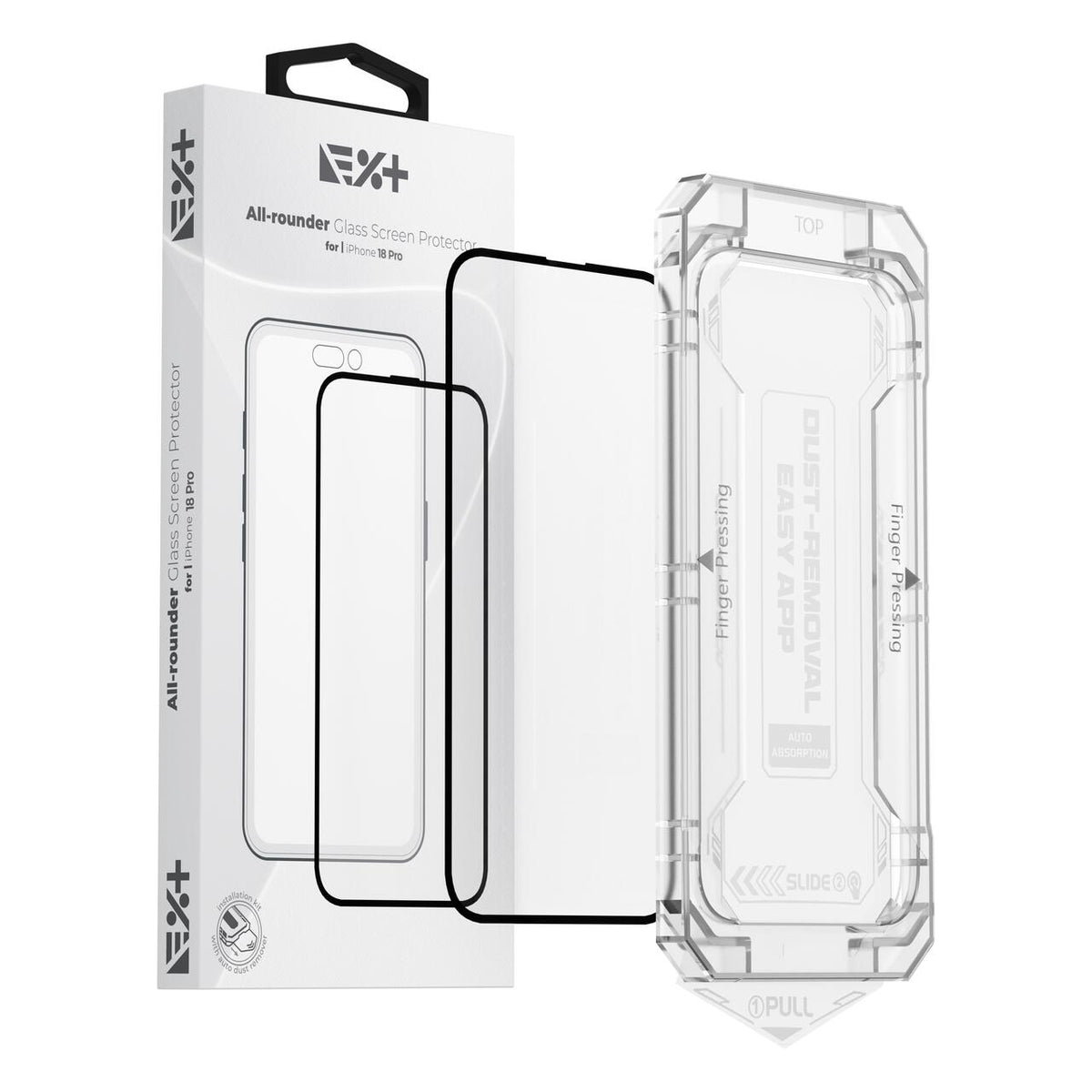 NOA All-Rounder Glass Screen Protector for iPhone 18 Pro