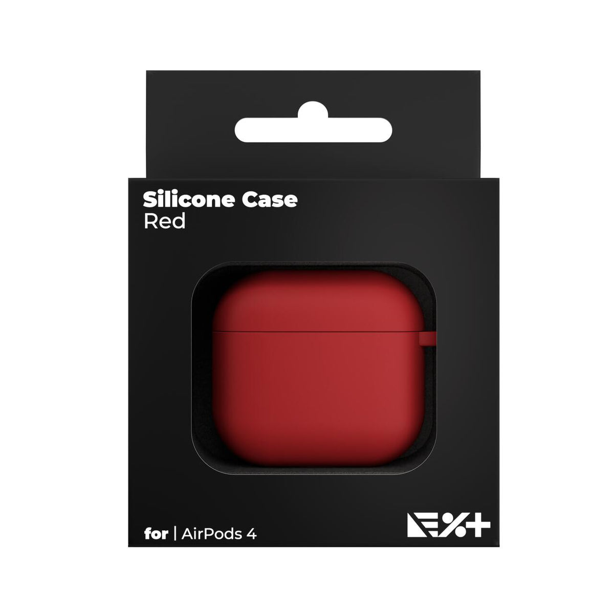 NOA AirPods 4 Silicone Case | Red