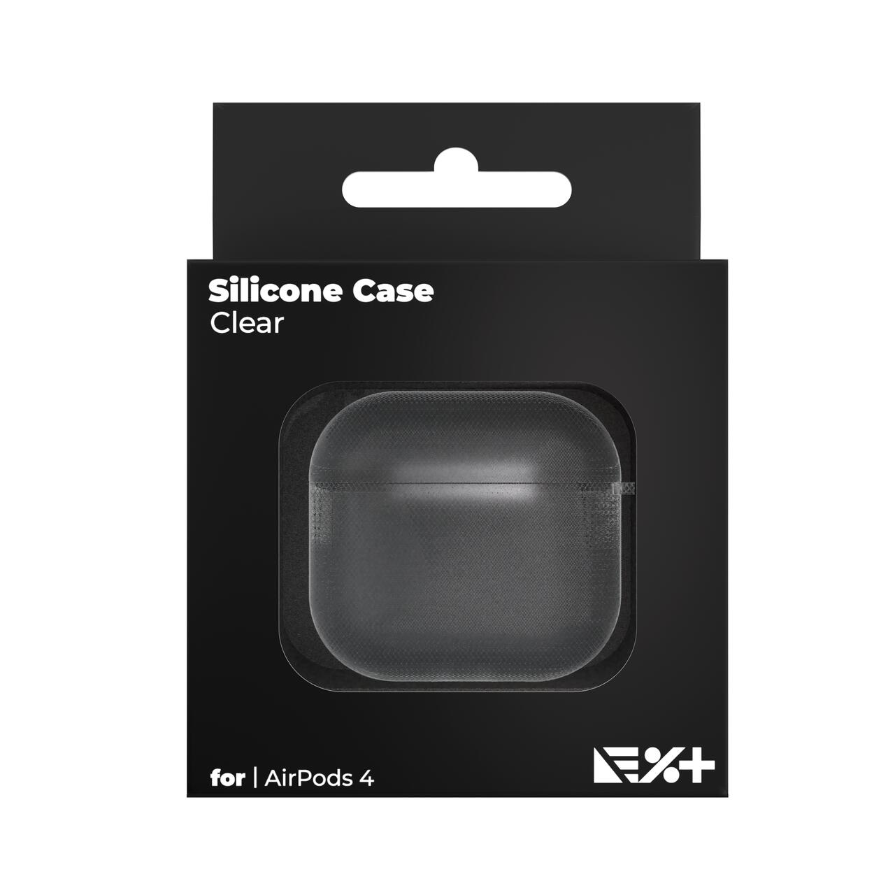 NOA SILICONE CASE AIRPODS 4 | CLEAR