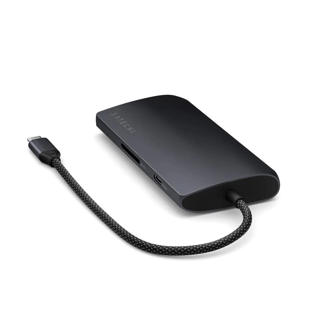 Satechi USB-C MultiPort Adapter 8K sa Ethernet V3 - Midnight - iSTYLE RS