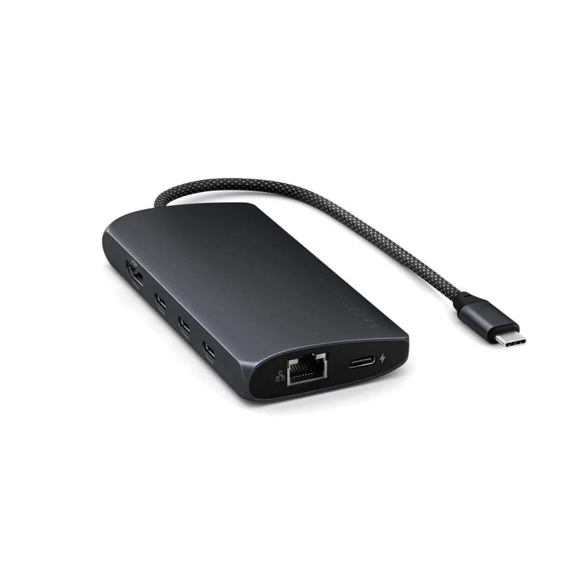 Satechi USB-C MultiPort Adapter 8K sa Ethernet V3 - Midnight - iSTYLE RS
