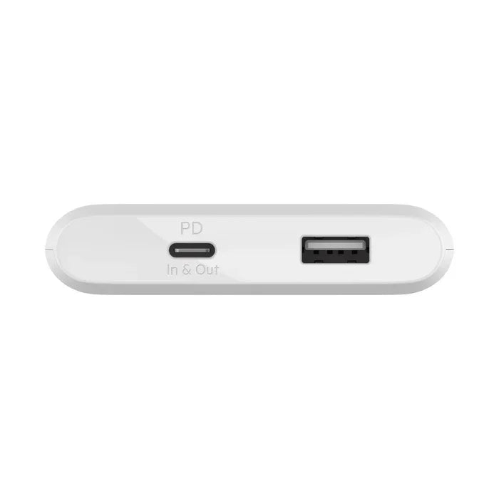 Belkin BoostCharge USB-C PD Power Bank 10K + USB-C Cable - White - iSTYLE RS