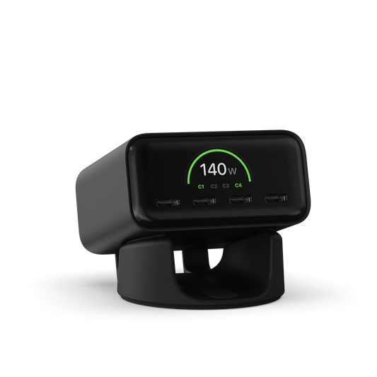 Satechi ChargeView 140W Desktop Charger(4xUSB-C) - Space Black