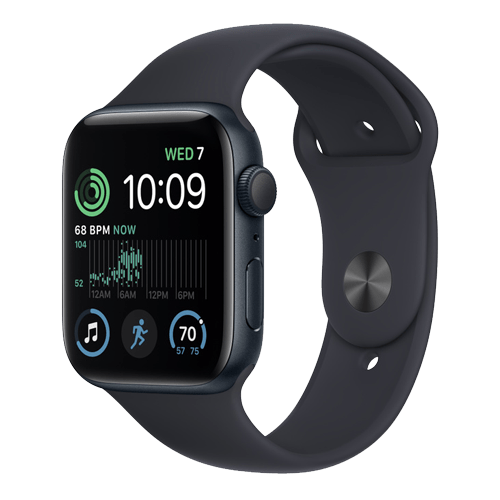 Apple Watch SE2 GPS 44mm Midnight Aluminium Case Only (DEMO)