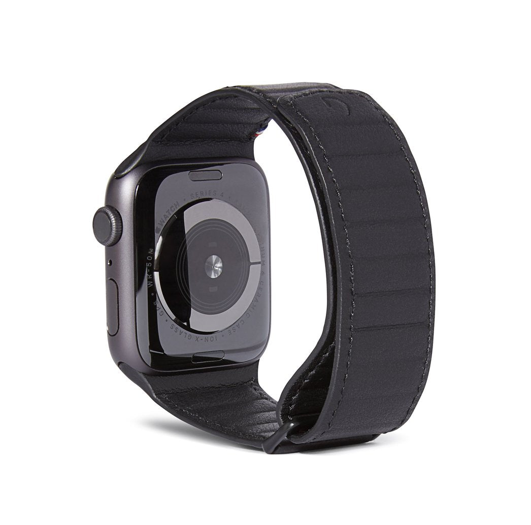 Decoded Traction Strap, black - Apple Watch 44/42 mm - iSTYLE RS