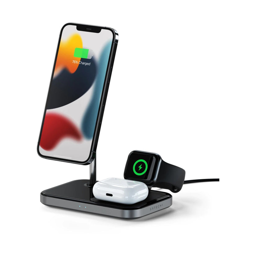 Satechi 3-in-1 Magnetic Wireless Charging Stand - iSTYLE RS
