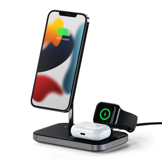 Satechi 3-in-1 Magnetic Wireless Charging Stand - iSTYLE RS