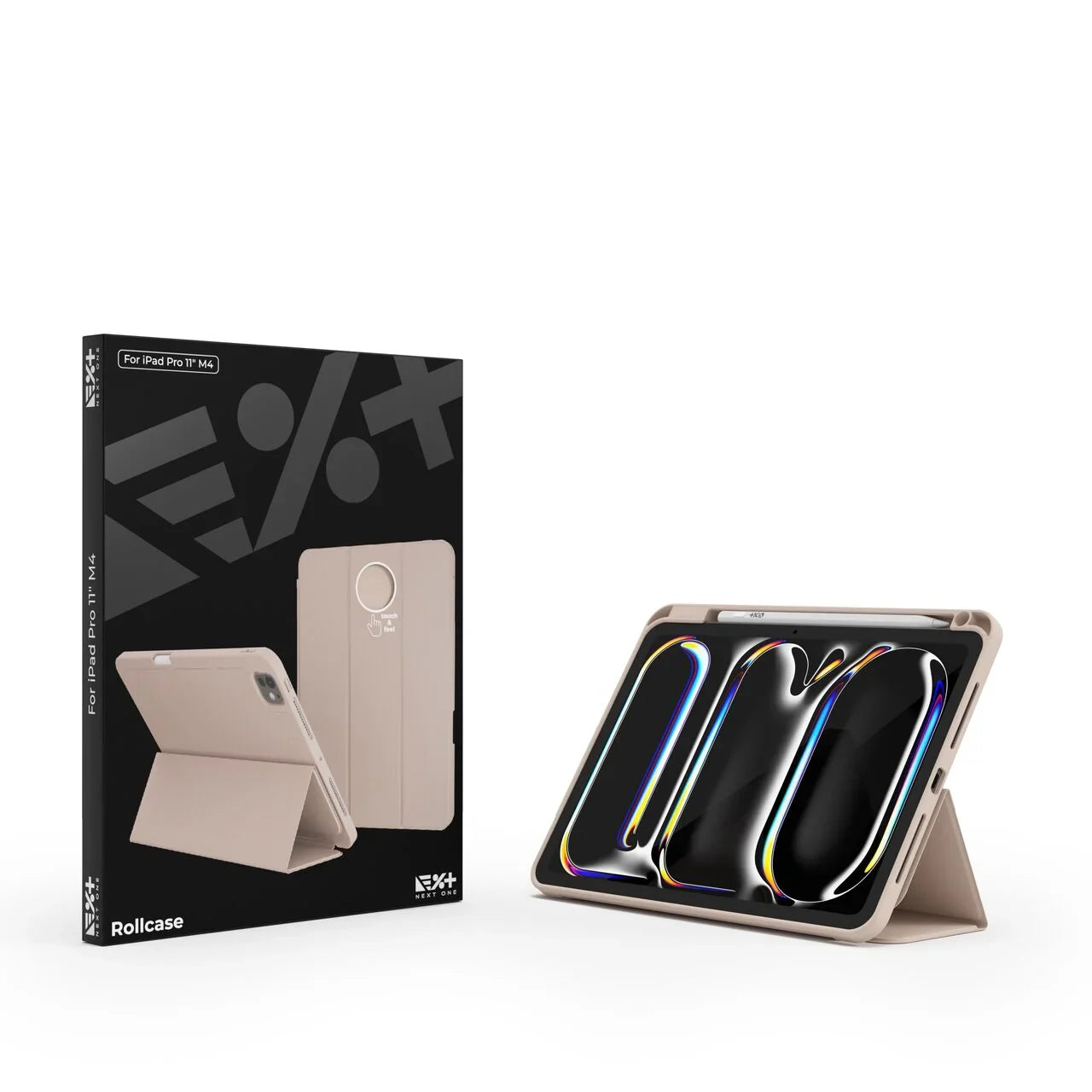 NEXT ONE RollCase for iPad Pro 11 M4 PINK - iSTYLE RS