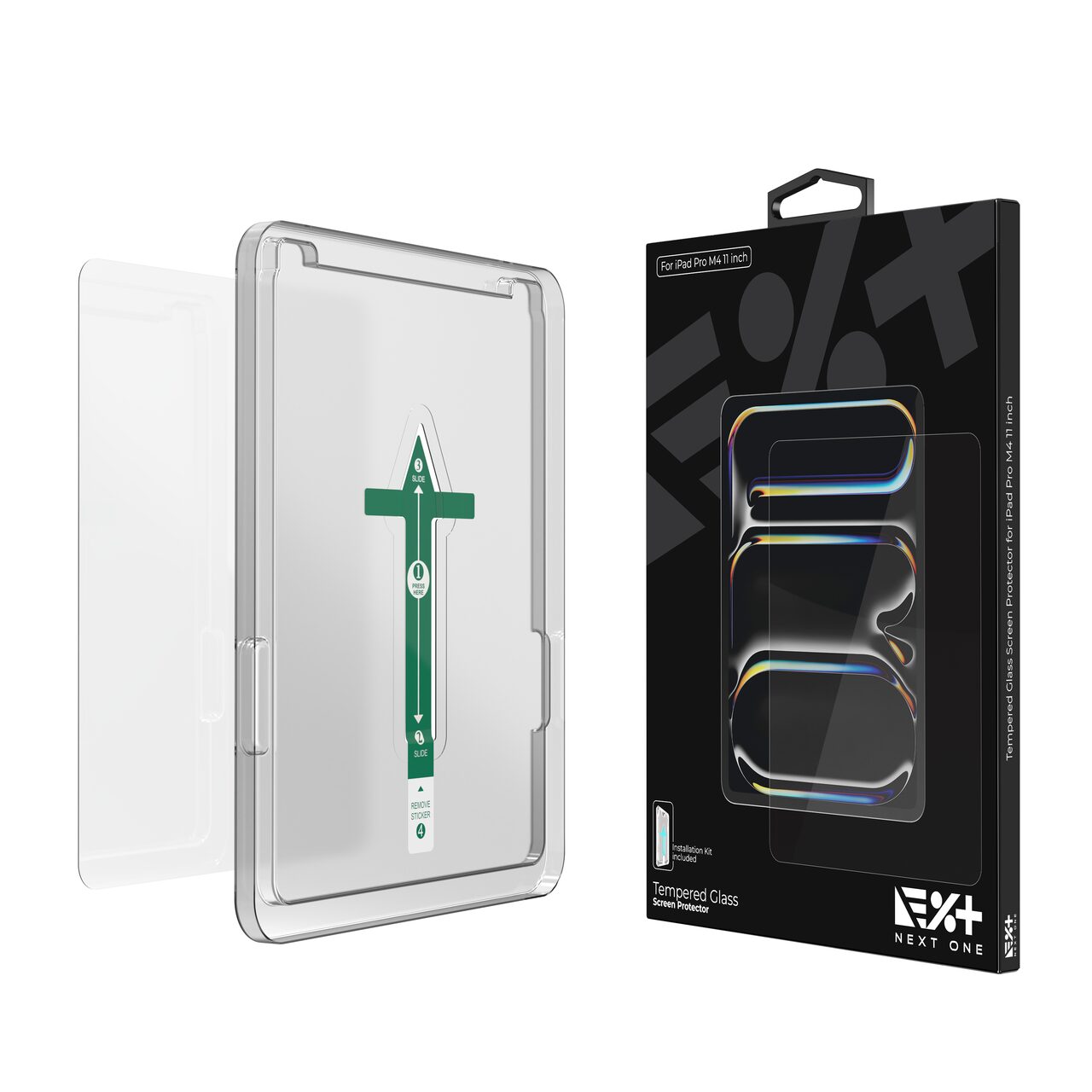 Folie de protecție din sticlă temperată Next One pentru iPad Pro 11 M4 - iSTYLE RS
