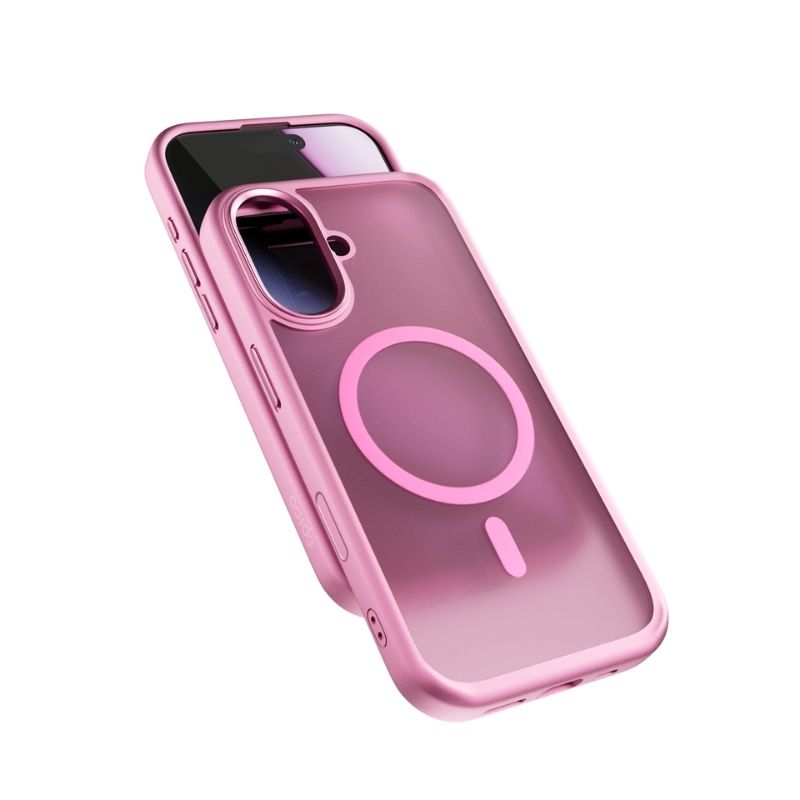 Epico HeroMatte Pro Mag+ Case iPhone 17 Qi2 & MagSafe Compatible - pink