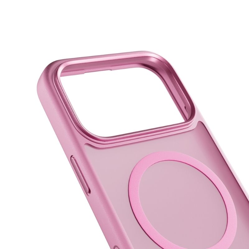Epico HeroMatte Pro Mag+ Case iPhone 17 Pro Qi2 & MagSafe Compatible - pink - iSTYLE RS