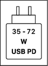 Ovaj uređaj podržava USB PD brzo punjenje.