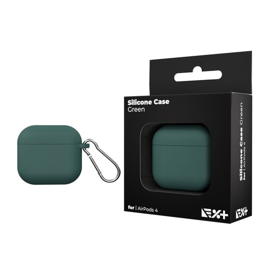 NOA SILICONE CASE AIRPODS 4 | GREEN