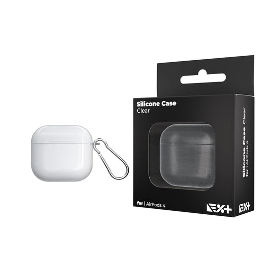 NOA SILICONE CASE AIRPODS 4 | CLEAR