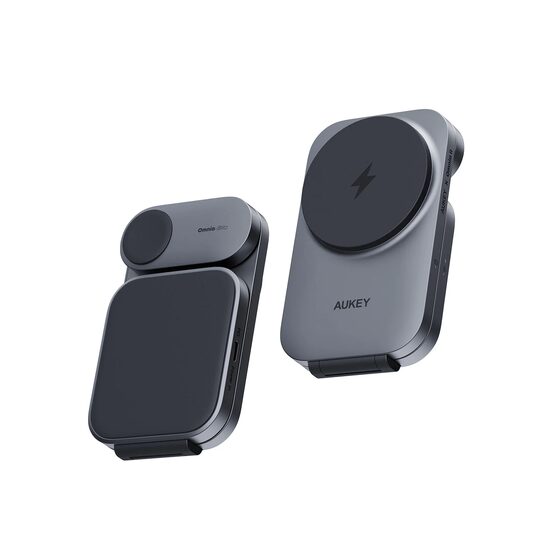 AUKEY MagFusion Z Qi2 3-in-1 Foldable Magnetic Fast Wireless Charging Station - iSTYLE.rs