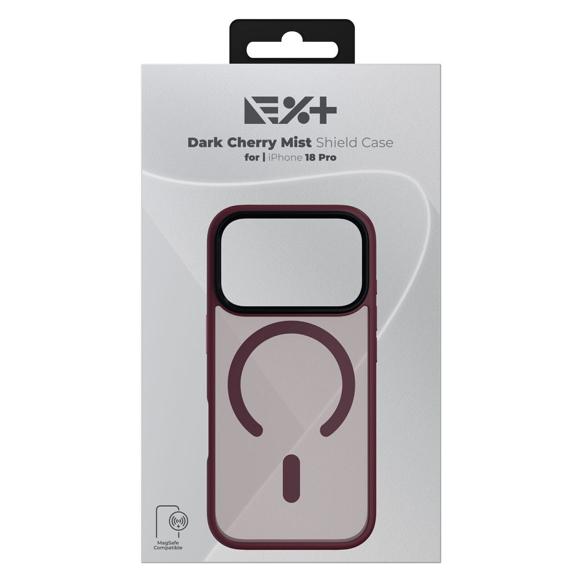 NOA Mist Shield MagSafe Compatible Case for iPhone 18 Pro | Dark Cherry