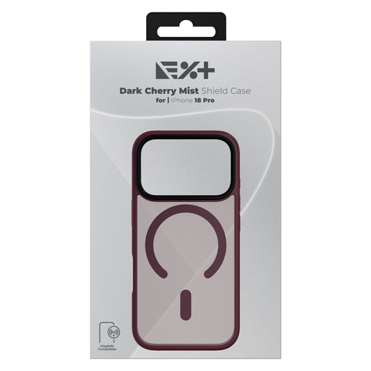 NOA Mist Shield MagSafe Compatible Case for iPhone 18 Pro | Dark Cherry