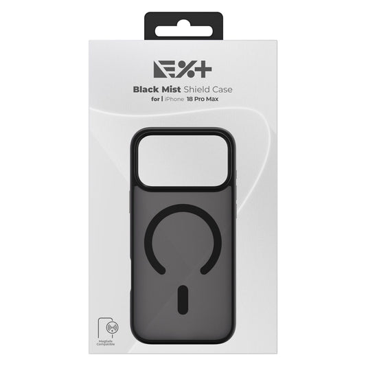 NOA Mist Shield MagSafe Compatible Case for iPhone 18 Pro Max | Black